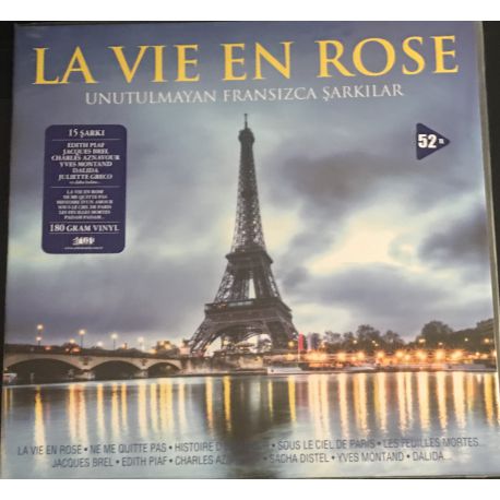 Various ‎– La Vie En Rose - Unutulmayan Fransızca Şarkılar Plak