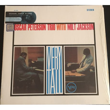 The Oscar Peterson Trio With Milt Jackson ‎– Very Tall Plak