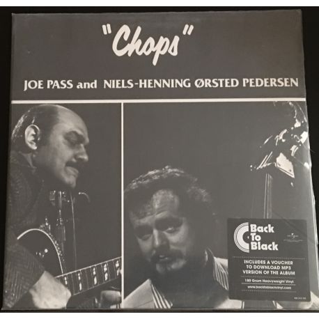 Joe Pass And Niels Henning Ørsted Pedersen* ‎– "Chops" 180 g lp