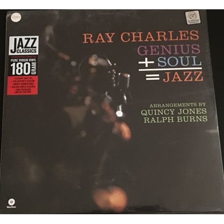 Ray Charles ‎ Genius  Soul  Jazz 180 g lp