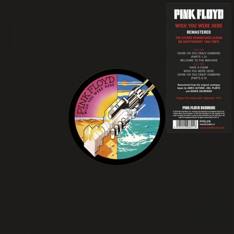 Pink Floyd ‎– Wish You Were Here 180 gr lp