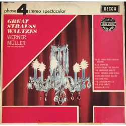 Werner Müller And His Orchestra* ‎– Great Strauss Waltzes Plak