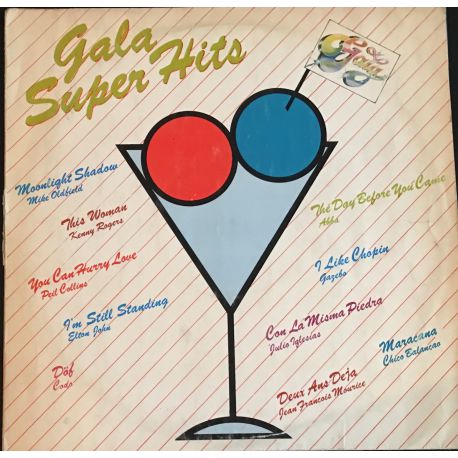 Gala Super Hits Plak (Gazebo I Like Chopin, Elton John I'm Still Standing, Phil Collins	You Can't Hurry Love..