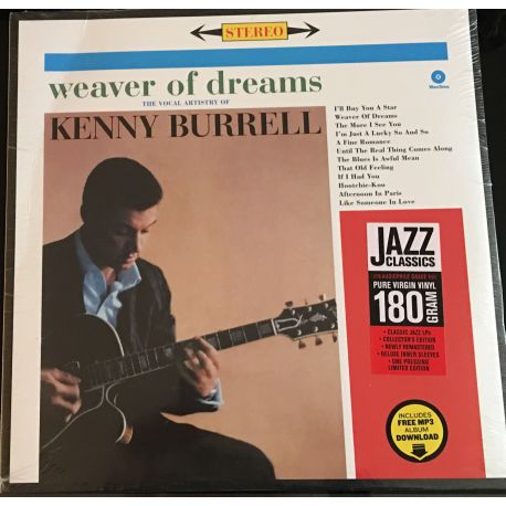 Kenny Burrell ‎– Weaver Of Dreams 180 g lp
