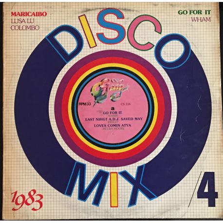 Various ‎– Disco Mix 4 Plak