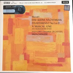 Mozart* - Münchinger*, Stuttgart Chamber Orchester* ‎– Eine Kleine Nachtmusik / Divertimento No. 1 In D (A Musical Joke) Plak