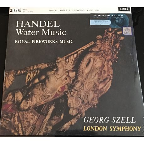 Handel* - George Szell, London Symphony Orchestra* ‎– Water Music / Royal Fireworks Music  180 g lp