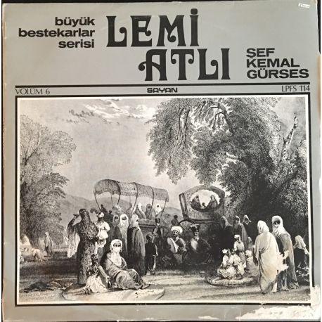 LEMİ ATLI BÜYÜK BESTEKARLAR SERİSİ  Plak