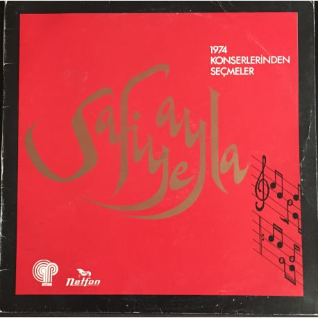 Safiye Ayla ‎– 1974 Konserlerinden Seçmeler