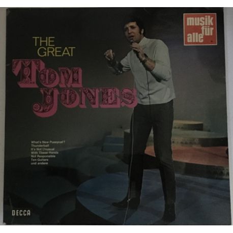 Tom Jones ‎– The Great Tom Jones Plak