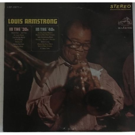 Louis Armstrong ‎– In The 30's - In The 40's Plak