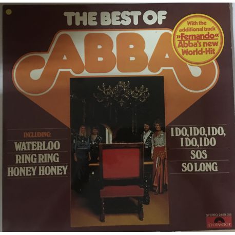 ABBA ‎– The Best Of ABBA Plak