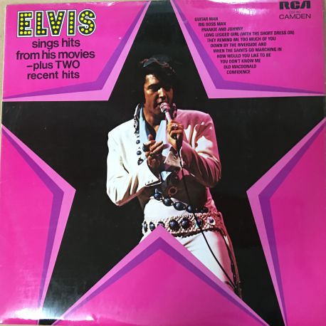 Elvis* ‎– Elvis Sings Hits From His Movies Plak