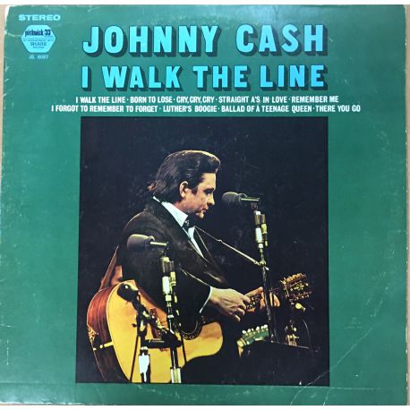 Johnny Cash ‎– I Walk The Line Plak