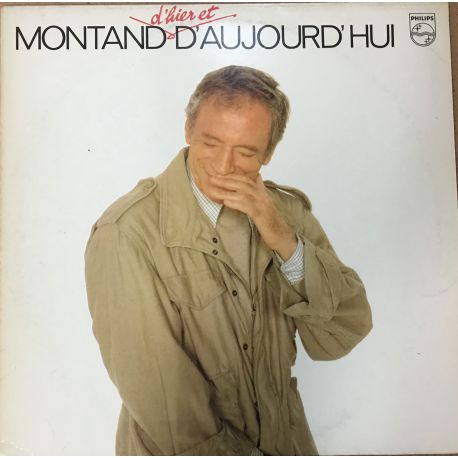 Yves Montand ‎– Montand D'hier Et D'aujourd'hui Plak