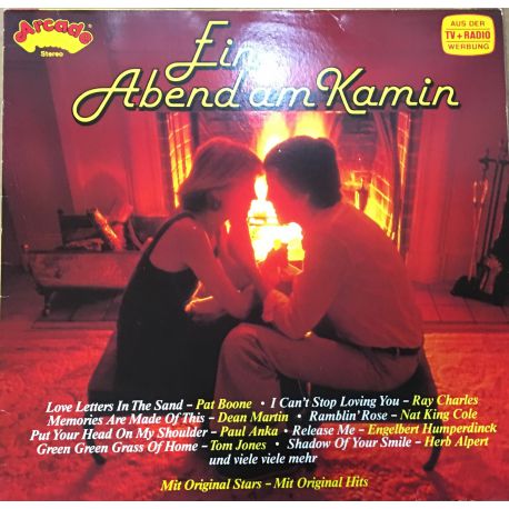 Ein Abend Am Kamin (Ray Charles-Nat King Cole-Mamas & Papas-Dean Martin-Andy Williams-Tom Jones etc ) Plak