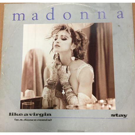 Madonna ‎– Like A Virgin (U.S. Dance Remix) / Stay  Maxi Plak
