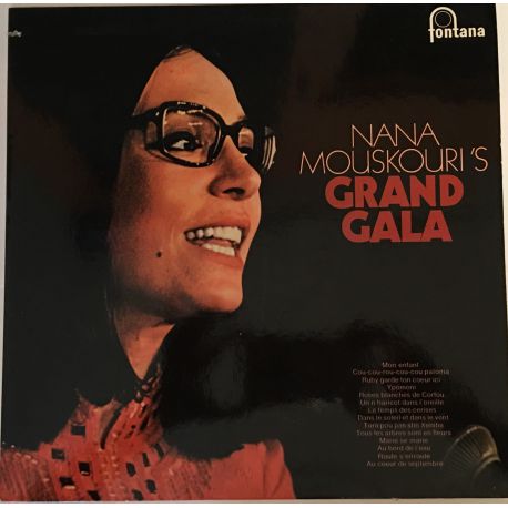 Nana Mouskouri ‎– Nana Mouskouri's Grand Gala Plak