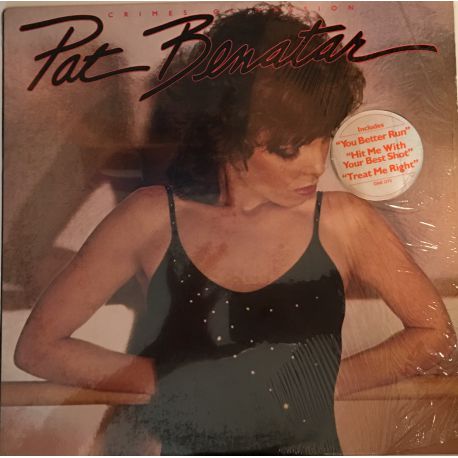Pat Benatar ‎– Crimes Of Passion Plak