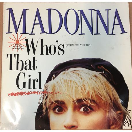 Madonna ‎– Who's That Girl (Extended Version)  Maxi Plak