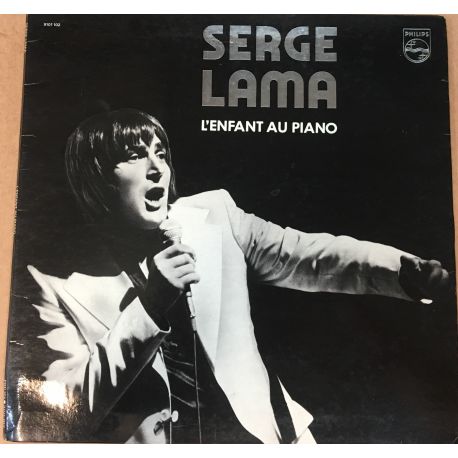 Serge Lama ‎– L'enfant Au Piano Plak