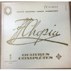 Frédéric Chopin - Jan Ekier ‎– Oeuvres Complètes Vol. II Warszawa   4 Plak Box Set