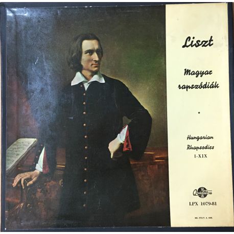 Liszt* ‎– Magyar Rapszódiák / Hungarian Rapsodies I-XIX 3 Plak Box Set