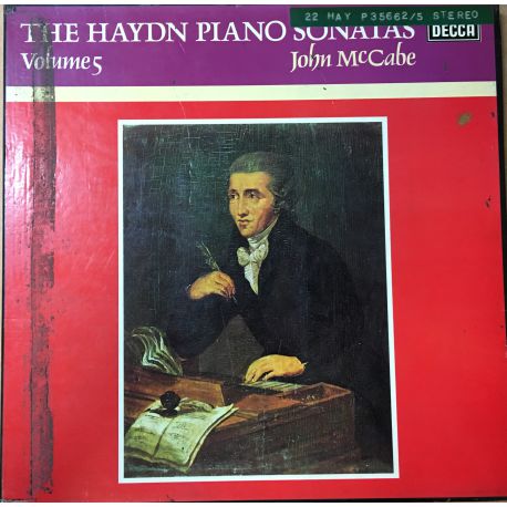 Joseph Haydn, John McCabe (2) ‎– The Haydn Piano Sonatas - Volume 5 Plak  (4 PLAK BOX SET)