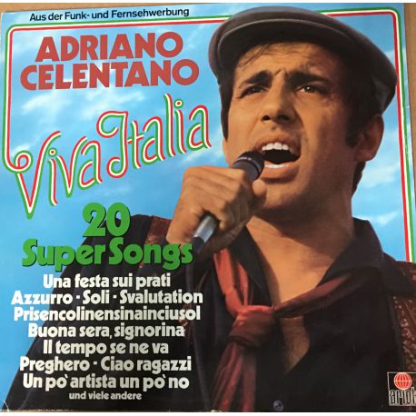 Adriano Celentano ‎– Viva Italia Plak