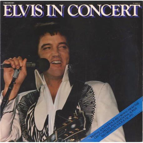 Elvis Presley ‎– Elvis In Concert - 2LP