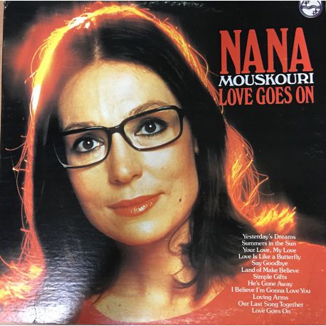 Nana Mouskouri ‎– Love Goes On Plak