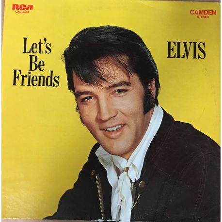 Elvis Presley ‎– Let's Be Friends Plak
