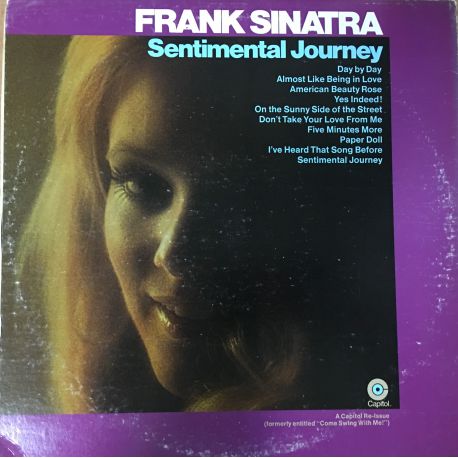 Frank Sinatra ‎– Sentimental Journey Plak
