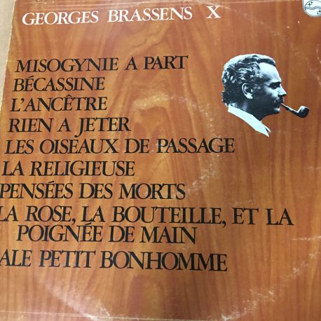 Georges Brassens ‎– X Plak