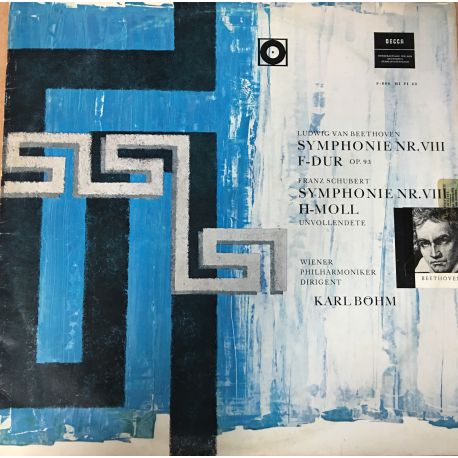 Ludwig van Beethoven / Franz Schubert, Karl Böhm · Wiener Philharmoniker ‎– 8. Symphonie / Unvollendete Plak