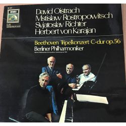 Beethoven* - David Oistrach, Mstislaw Rostropowitsch*, Svjatoslav Richter*, Herbert von Karajan, Berliner Philharmoniker ‎Plak