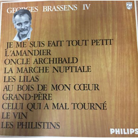 Georges Brassens ‎– IV Plak