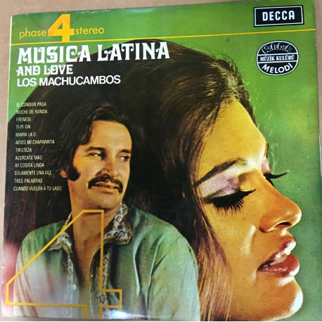 Los Machucambos ‎– Musica Latina And Love Plak