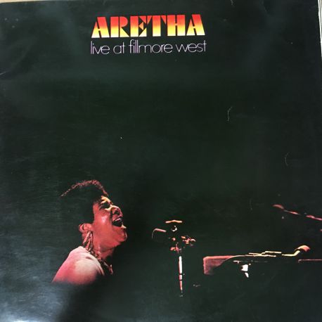 Aretha Franklin ‎– Live At Fillmore West Plak