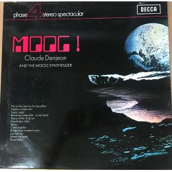 Claude Denjean ‎– Moog! Claude Denjean And The Moog Synthesizer Plak