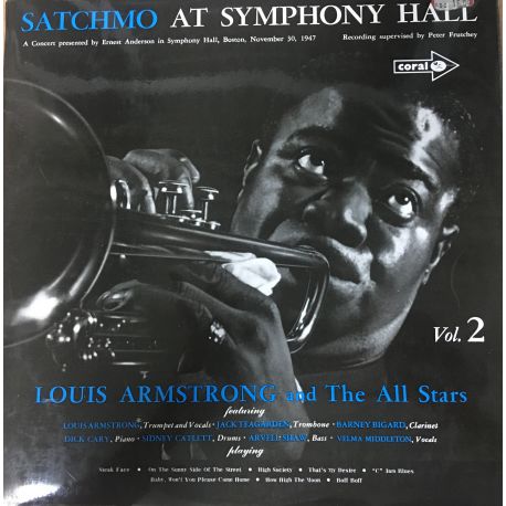 Louis Armstrong And The All Stars* ‎– Satchmo At Symphony Hall Vol.2 Plak