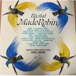 Mado Robin, Pierre Dervaux (2), Orchestre Du Théâtre National De L'Opéra* ‎– Récital Plak