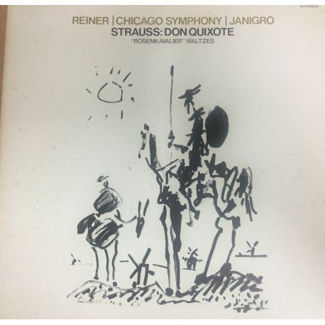 Reiner/Chicago Symphony/Janigro - Strauss: Don Quixote Plak