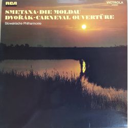 Slowakische Philharmonie* ‎– Smetana • Die Moldau / Dvorak • Carneval Ouverture Plak