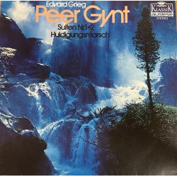 Edvard Grieg ‎– Peer Gynt-Suiten Nr. 1+2 / Huldigungsmarsch Plak