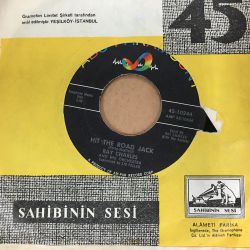 Ray Charles And His Orchestra ‎– Hit The Road Jack / The Danger Zone Plak