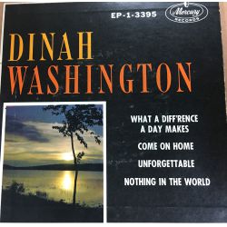 Dinah Washington ‎– What A Difference A Day Makes Plak
