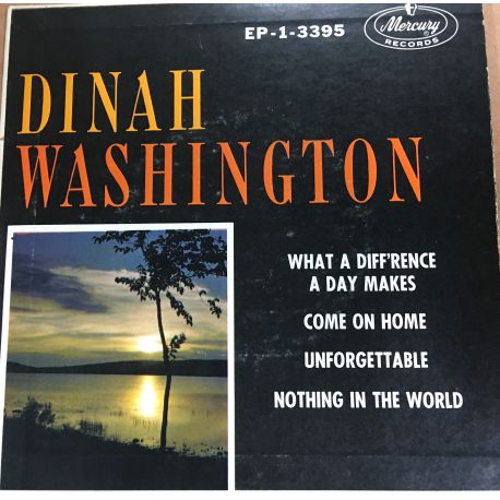 Dinah Washington ‎– What A Difference A Day Makes Plak