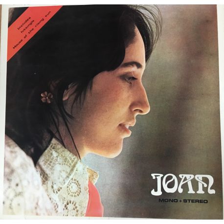 Joan Baez ‎– Greatest Hits Türk Baskı  Plak (Depo Plağı)