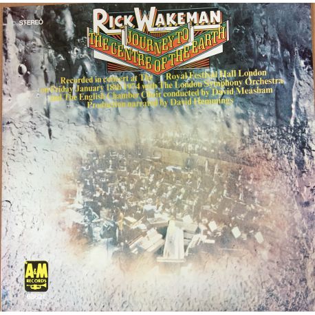 Rick Wakeman ‎– Journey To The Centre Of The Earth Türk Baskı Plak